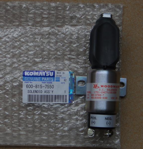 Japan,KOMATSU Diesel engine parts,solenoid valve for komatsu,600-815-7550