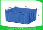 Industrial Euro Plastic Storage Boxes , Customized Heavy Duty Plastic Storage