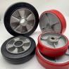 Buy cheap 450-850kg Loaded Capacity Polyurethane Casters with Total Lock Brake Type and PU Iron Wheel Material from wholesalers