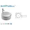 Buy cheap Round Ceramic Art Basin Above counter Vanity Sink bowl Gloss white from wholesalers