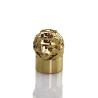 Buy cheap Gold Decorative Zinc Alloy Lion Head Perfume Bottle Cap For Cologne Package from wholesalers