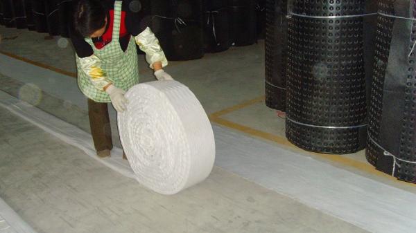Buy cheap Hdpe Horizontal Strip Drain Geocomposite Drainage from wholesalers