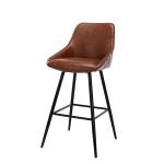 OEM Silver Modern Stainless Steel Furniture Bar Stool Chair Customized