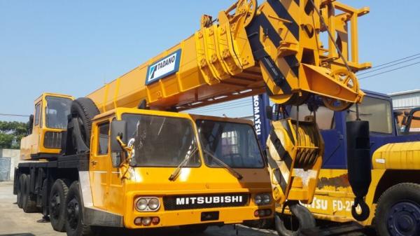 Buy cheap Japanese Used mobile Tadano truck Crane 50ton boom truck crane, mobile crane (TG500E) from wholesalers