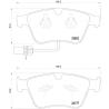 Buy cheap 3w0 698 151 Aa Suitable For Bentley Front Brake Pad Set from wholesalers