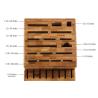 Buy cheap Professional Wooden Universal Knife Block Set , Bamboo Box Knife Holder from wholesalers