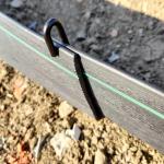 Lawns Plastic Landscape Edging Coil 6m Length for Sustainable and Eco-Friendly