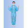 Buy cheap Safety Chemical Protective Blue Disposable Coveralls Suit Waterproof from wholesalers