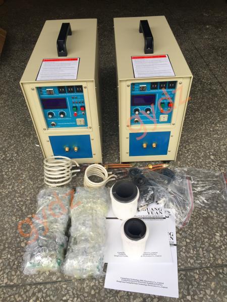 Buy cheap 15KW IGBT High Efficiency Induction Heater For melting 1~5KG gold from wholesalers
