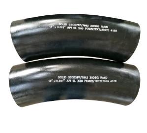 Buy cheap Api 5l Black Painted Carbon Steel Pipe Elbow 22.5 Degree from wholesalers