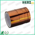 Length 33m ESD Warning Tape , ESD Kapton Tape High Temperature Resistance