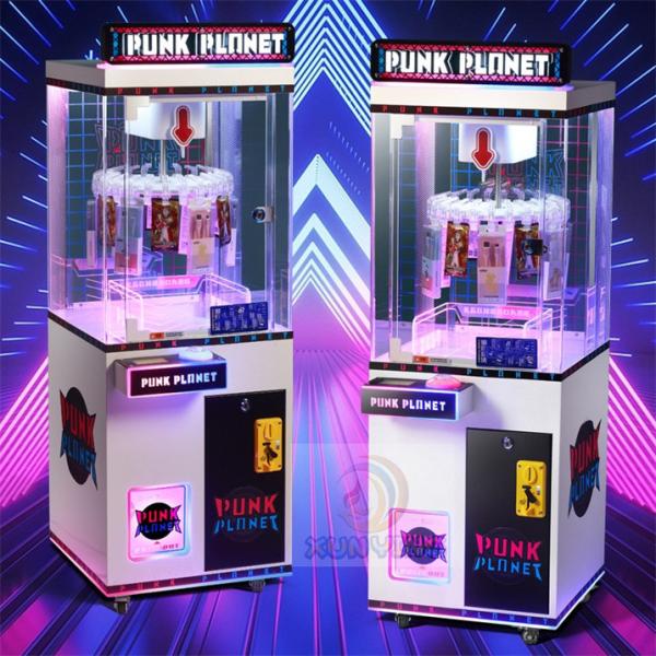 Buy cheap 1 Player Coin Operated Mini Claw Machine Clip Gift Game Machine for Customized Fun from wholesalers