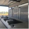 Buy cheap Industrial Exterior Interior Insulated Roll up Security Doors Grey White Brick Base from wholesalers