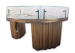 Brand Glass Jewelry Display Showcase Color Customized Retail Shop Fittings