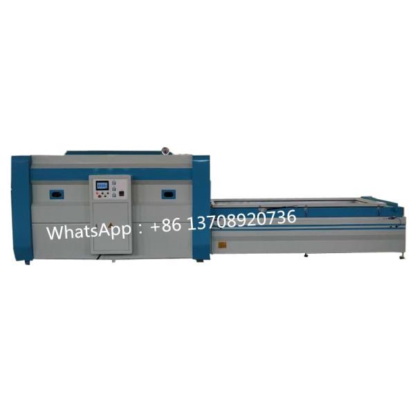 Buy cheap Full auto PVC door cabinet vacuum membrane press machine price from wholesalers