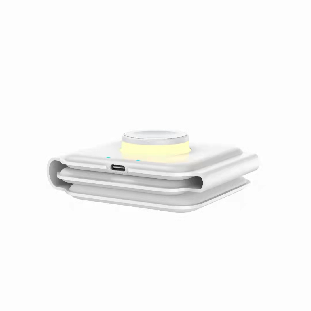 3 In 1 Magnetic Wireless Charging Night Light 121g Fast Charger 15W