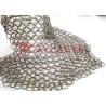 Buy cheap Decorative Stainless Steel Metal Chain Mail Ring Mesh For Partition Curtain Wall from wholesalers