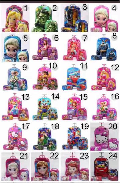 Buy cheap 2017 hot sale set of children Trolley 3 pcs , children luggage school bags from wholesalers
