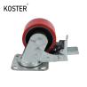 Buy cheap Industrial Caster Wheel 2 Inch Fixed PU Material MW Caster Heavy Duty Rotating Wheel from wholesalers