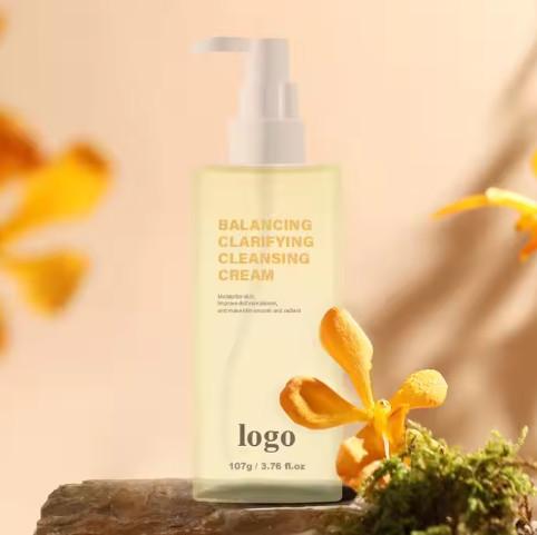 Organic Herbal Facial Cleanser Deep Face Cleansing Oil Control Blackhead Removal
