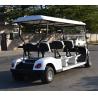 Buy cheap 48V Multi Passenger Electric Golf Buggy , 8 Person Golf Cart With LED Headlight from wholesalers