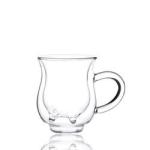 China Wholesale Heat Resistant Hot Beverage Double Wall Glass Cup
