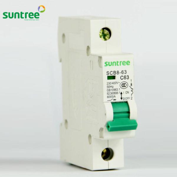 Buy cheap 3P 230V SCB8-63 6kA Mini Circuit Breaker from wholesalers