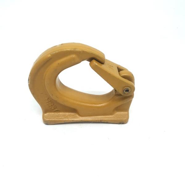 Buy cheap 2-3KG Weight Excavator Lifting Hook Alloy Steel Material Yellow Color from wholesalers