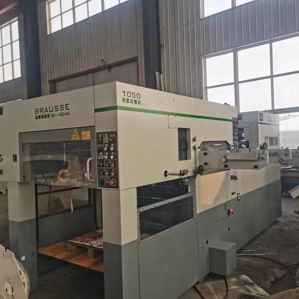 Buy cheap BRAUSSE 1050 Automatic Die Cutting & Stripping Machine.Stock Range : Cardboard: 80-600 g/m from wholesalers