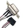 Buy cheap 9 Pin Metal Plug Shell Crimp Subminiature Connector Male Female from wholesalers