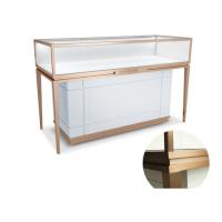 Buy cheap Full Stainless Steel Frame Jewellery Display Cabinets / Store Display Cases product