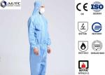 Comfortable PPE Safety Wear , Chemical Protective Suit Breathable Optimum Fit