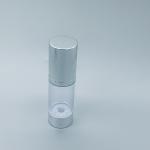 Transparent Plastic Cosmetic Airless Pump Bottles 30cc