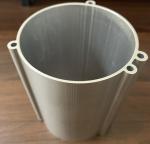 6063-T5 Aluminum Pipe CNC Machining Components With Hole