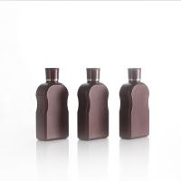 Buy cheap 200ml Brown Square Shampoo Pump Bottles 24/415 Screw Cap product
