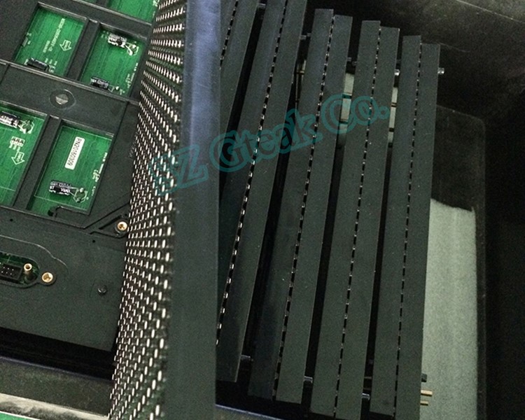 Waterproof anti collision smd rgb die casting front access led panel p1.25 p1.5 p1.86 p1.9 p2.indoor gob led display screen