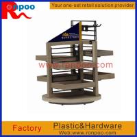 Buy cheap Wooden Cosmetic Display Stand,Wooden Floor Cosmetic Display Stand,MDF Display product