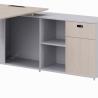 Buy cheap Foshan factory Myidea Modern 4 Person Office Furniture Workstation Table With Metal Leg , Staff Executive Modern Office Workstation Desk from wholesalers