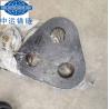 Buy cheap SWL 17T~600T Black Painted Mooring System Standard Triplates from wholesalers