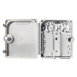 Outdoor FTTB 235*215*70mm 12 Core Fiber Optic Distribution Box