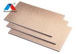 excellent quality roof sandwich panel fireproof brush finish aluminum composite