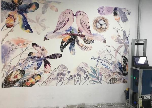 Buy cheap 120w 18m2/h 720*1080dpi Wall Mural Printing Machine from wholesalers