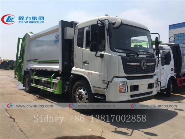 Buy cheap Dongfeng Tianjin DFAC 10 To 14CBM Garbage Compactor Truck from wholesalers