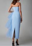 Custom Apparel Factory 100% Polyester Women's Sleeveless V Neck Maxi Dress Long