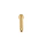 1.75mm/3mm 3D Printer Nozzle Brass Lengthen Nozzle 0.4mm Copper Long