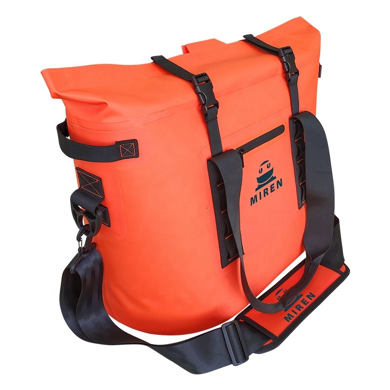 Reusable Insulated Lunch Cooler , Magnetic Closure Cooler Bag Multipurpose