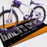 Buy cheap 4MM Thick Custom Logo Mats Rubber TPR Bicycle Trainer Mat from wholesalers