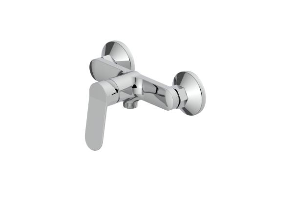 Buy cheap Shower Mixer Tap Single Lever Wall Mounted Bathroom 1/2 Shower Outlet Bottom from wholesalers