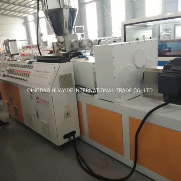 Buy cheap Automatic High Speed PVC UPVC Pipe Production Line with Deep Screw Channel Structure from wholesalers