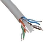 23AWG BC Cat6 UTP Cable 550Mzh ETL Polyethylene For Communication